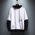 Hoodie Sweatshirt Mens Hip Hop Pullover Hoodies Streetwear Casual Fashion Clothes colorblock hoodie 2019 cotton - menochic